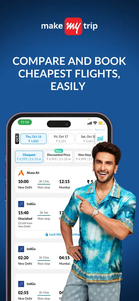 MakeMyTrip Flight, Hotel, Bus screenshot 6