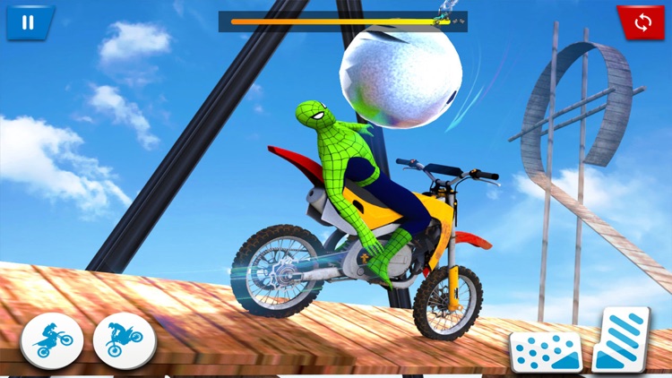 Bike Stunt Racing Super Hero