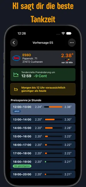 TankN - Günstig Tanken mit KI screenshot 2