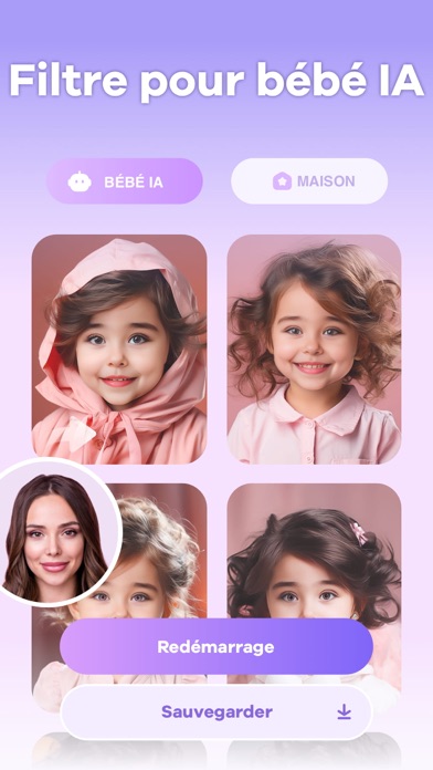Screenshot #1 pour Future Baby: AI Baby Generator