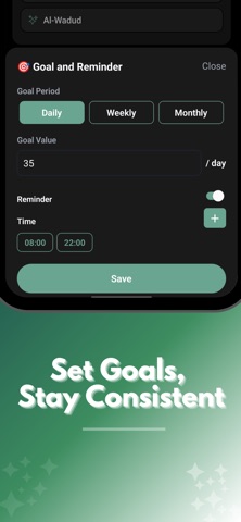 Tasbeeh Tracker Screenshot 6 of 8