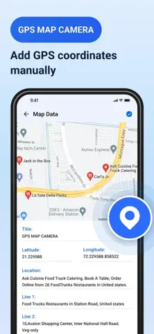 GPS Maps Camera App Store screenshot 3