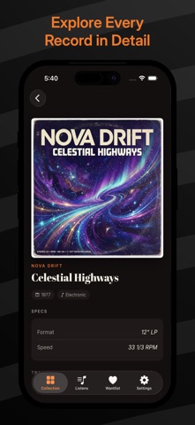 Vinyl Record Log Screenshot 2 of 8
