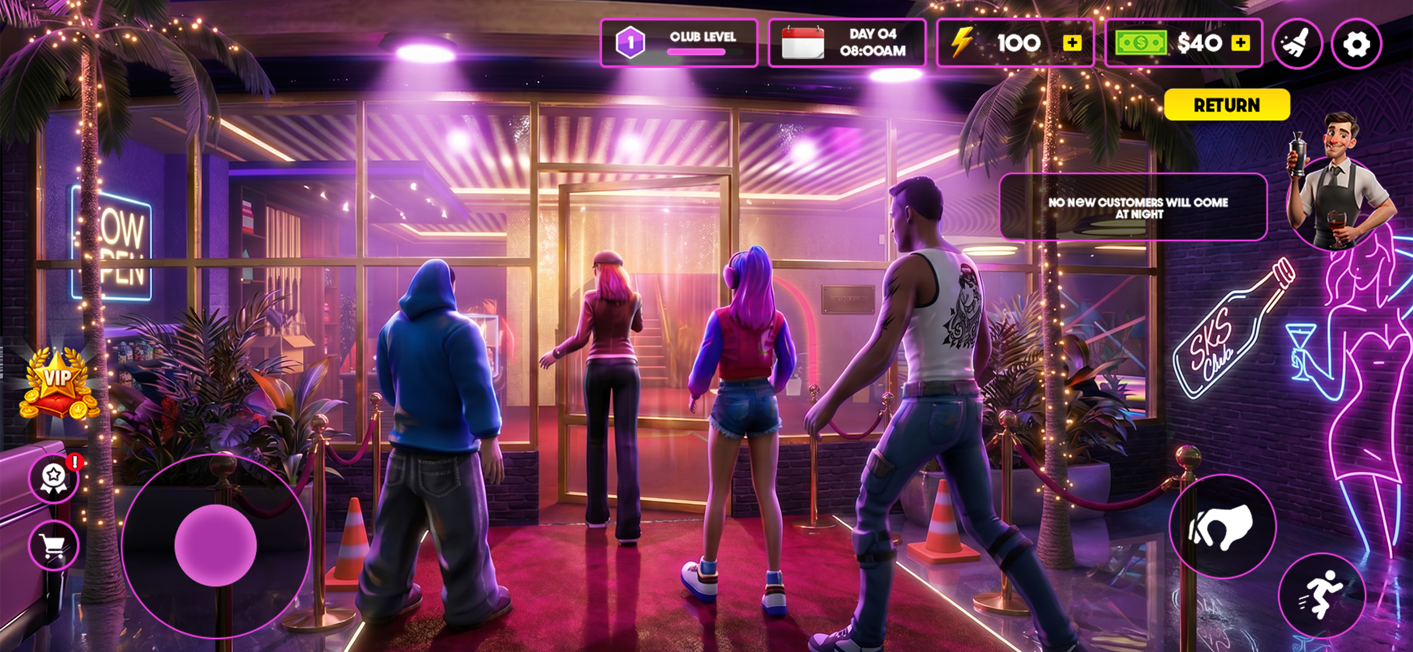 Club Manager - Casino Games