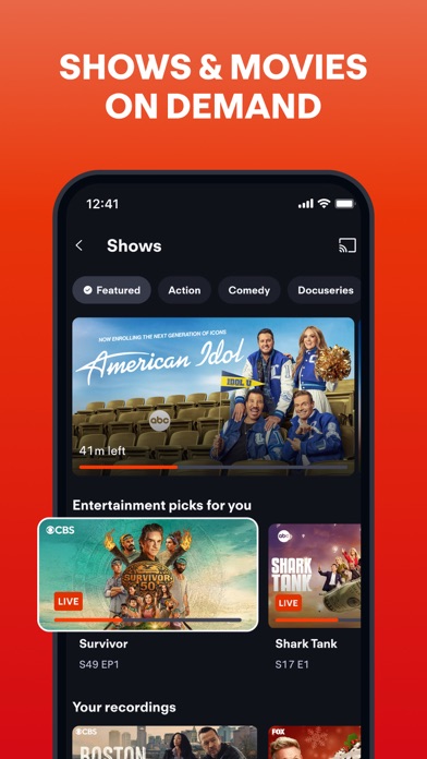 Screenshot 4 of Fubo: Watch Live TV & Sports App