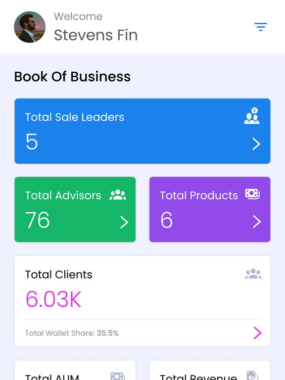 WealthGrowth BD Leadership app screenshot