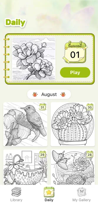Wonder Tales Coloring Book screenshot 2