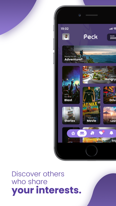 Peck Dating App: Match & Date iPhone screenshot 2 - Social Networking app
