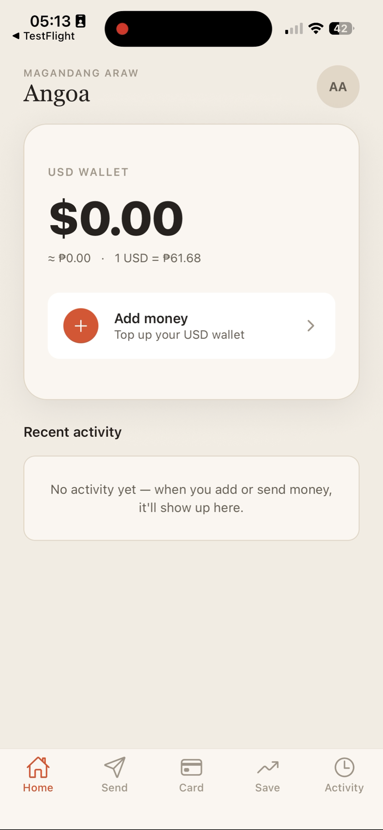 Mana: Your Financial Home screenshot 4