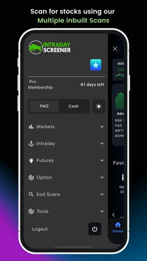 Intradayscreener screenshot 4