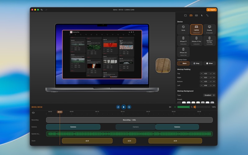 ScreenCam: Screen Studio Screenshot 2