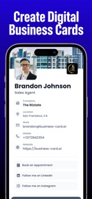 Business Card AI - Digital ID screenshot