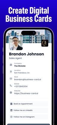 Business Card AI - Digital ID screenshot 1