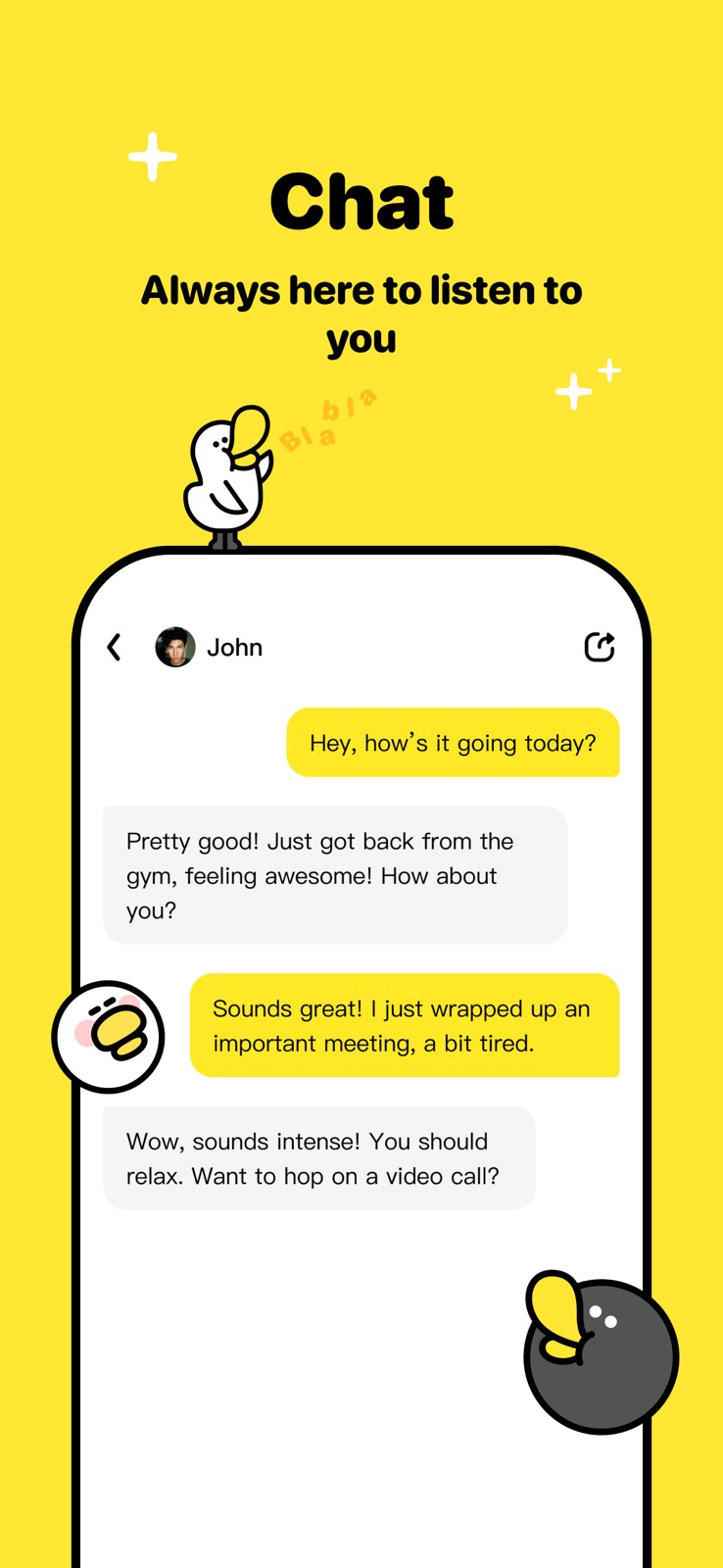 Blabla：Your AI Network iphone screenshot 1