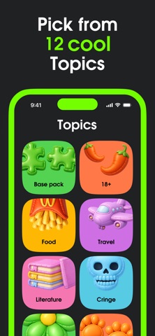 Picklez: Alias & Dilemma Game iPhone screenshot