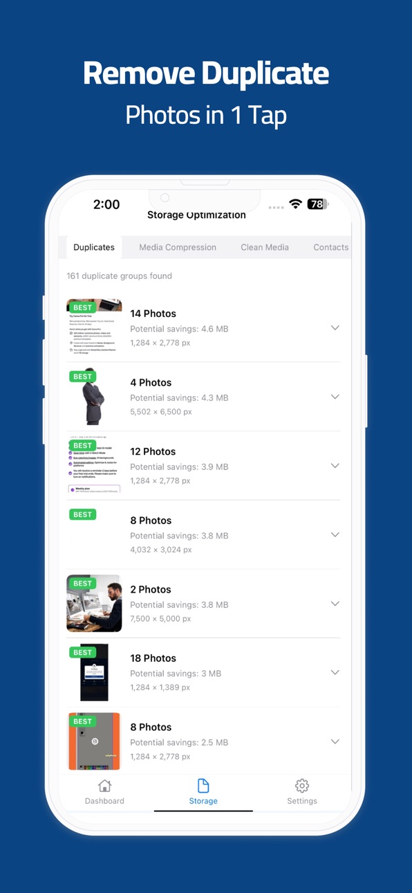 iPhone screenshot
