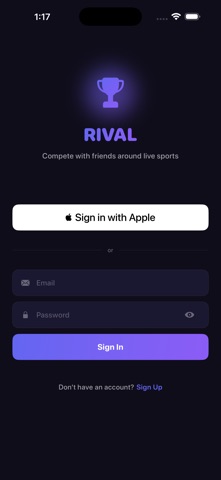 Rival - Sports Predictions Screenshot 1 of 5