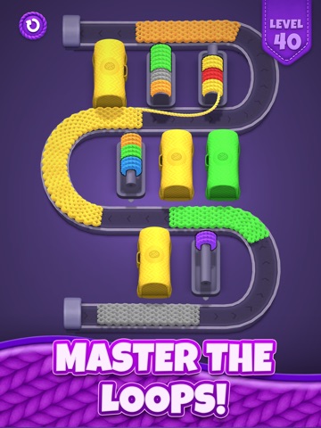 Yarn Spin! Loop Puzzle iPad screenshot