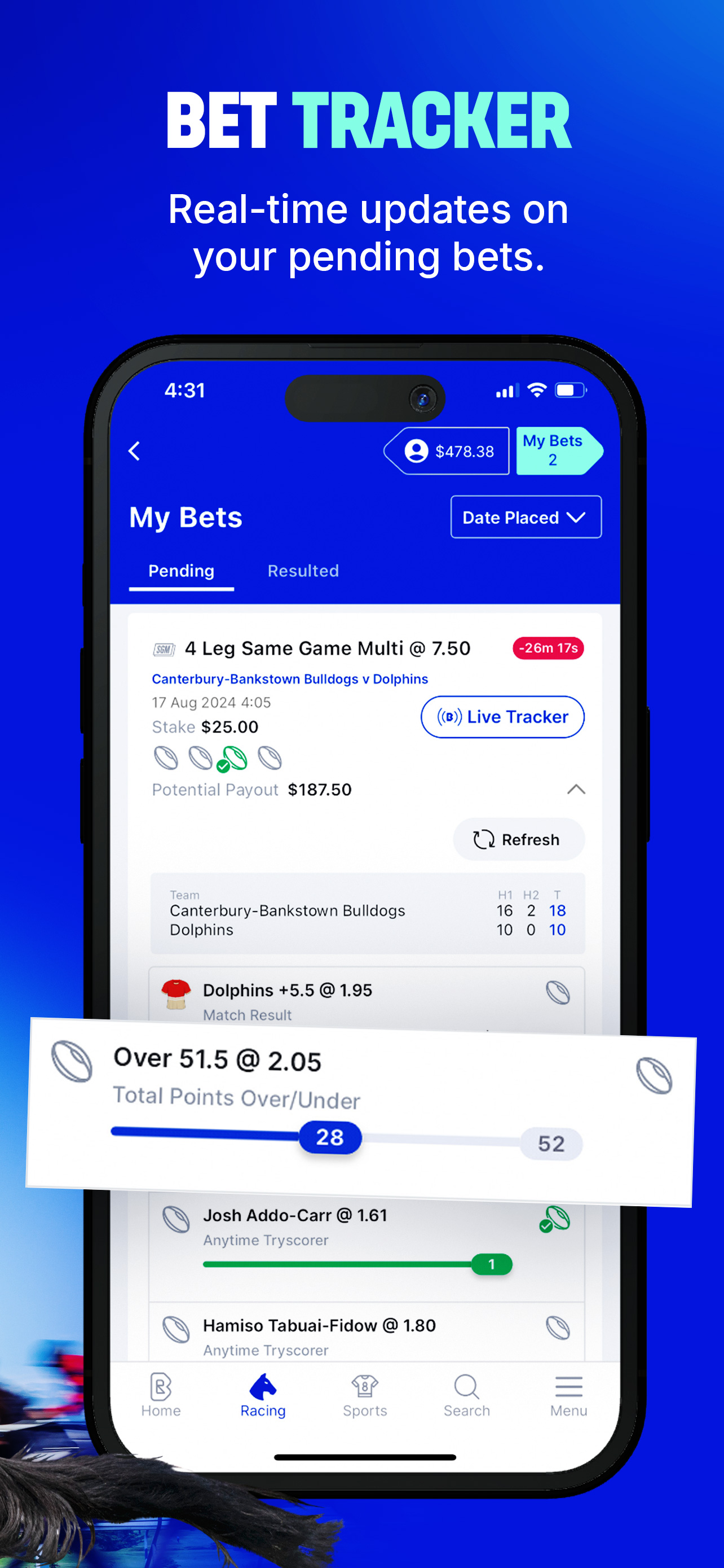 betr | Sports Betting App screenshot 9