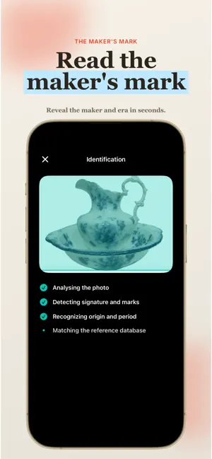 Antique Identifier: CurioMark screenshot 2