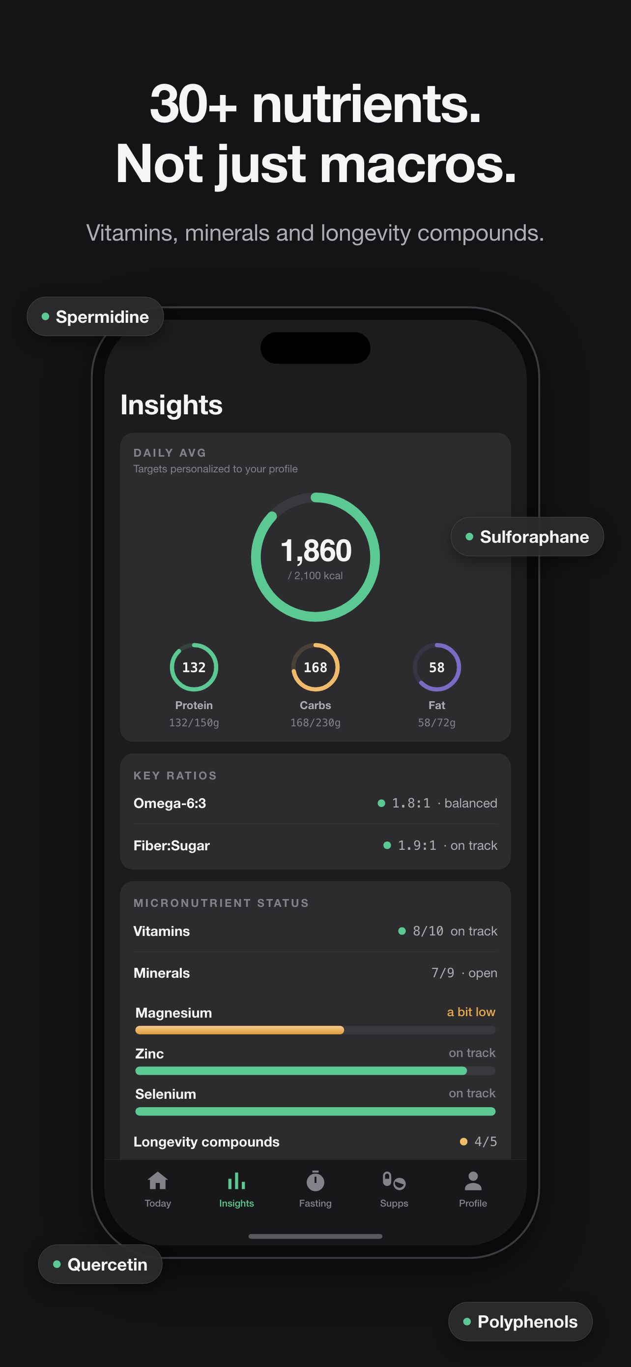 Biohack - Longevity Food Coach screenshot 4