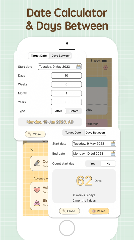 #3. Day Countdown widget (iOS) Tekijänä: LightByte Co., Ltd.