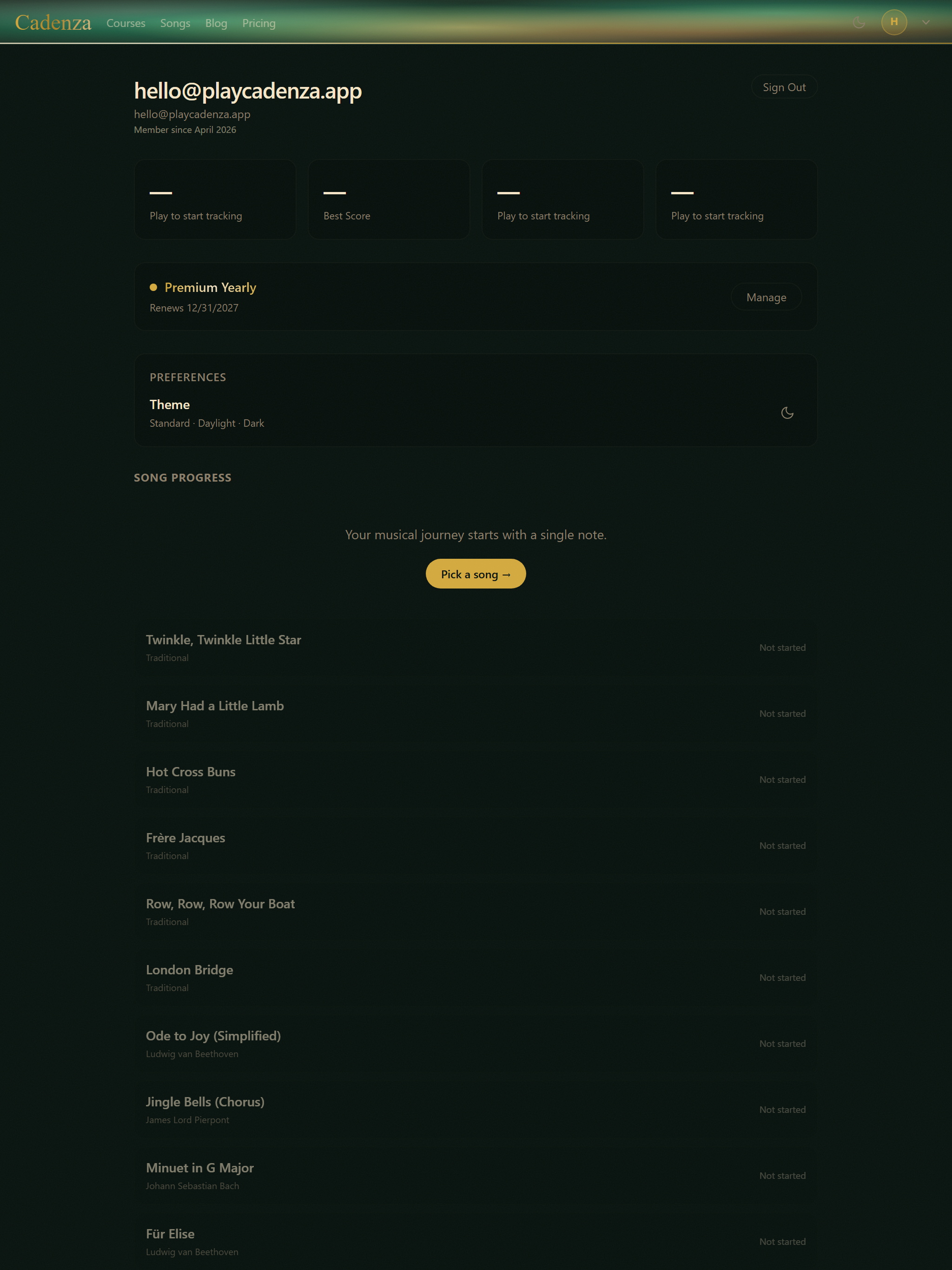 Cadenza screenshot 10