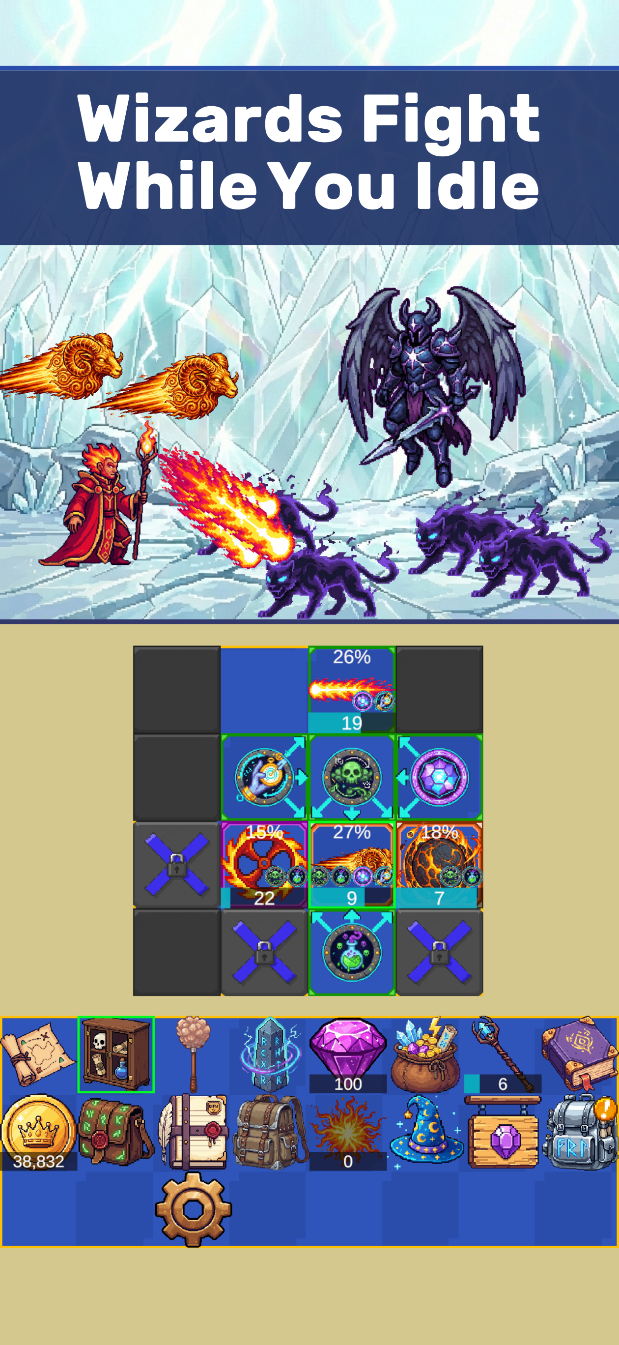 Tap Wizard Realms screenshot 4