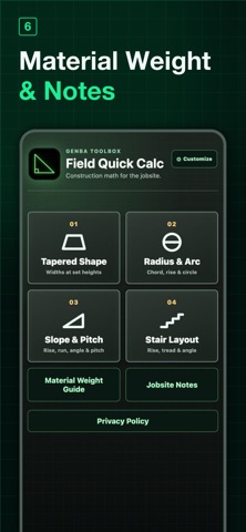 Field Quick Calc: Contractor Screenshot 5 of 6