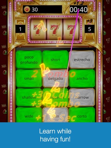 Word Match Spin iPad screenshot