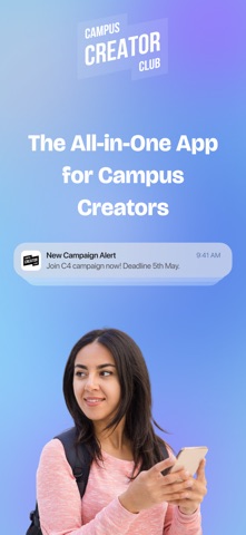 Campus Creator Club iPhone screenshot