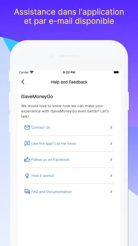 iSaveMoneyGo: Gestion budget screenshot 8 of 8