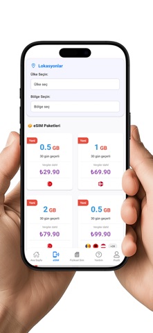 eSIM tr screenshot