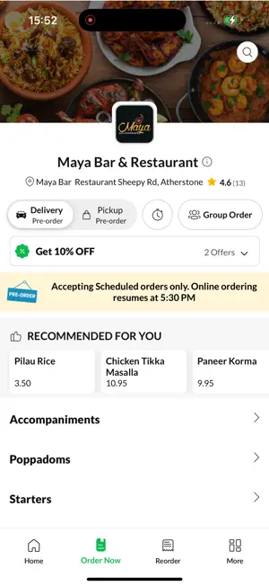 Maya Bar & Restaurant screenshot 2