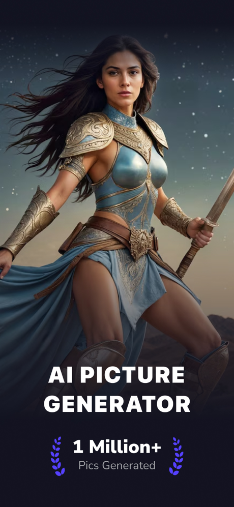 Flowline - AI Photo Generator screenshot 1