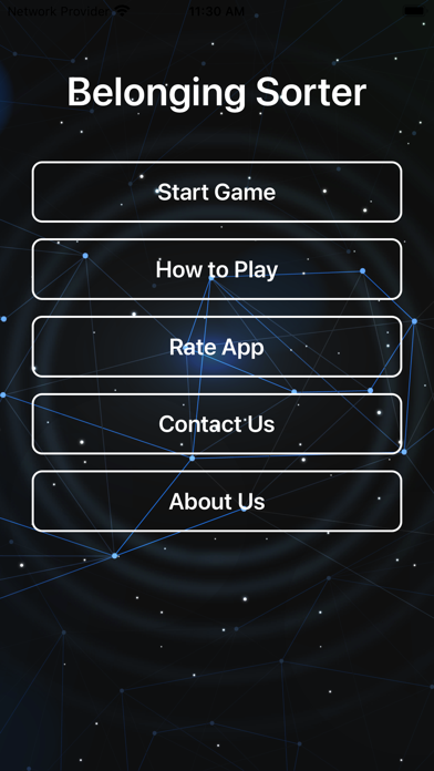 Belonging Sorter Screenshot