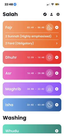 Salah Steps Screenshot 1 of 4