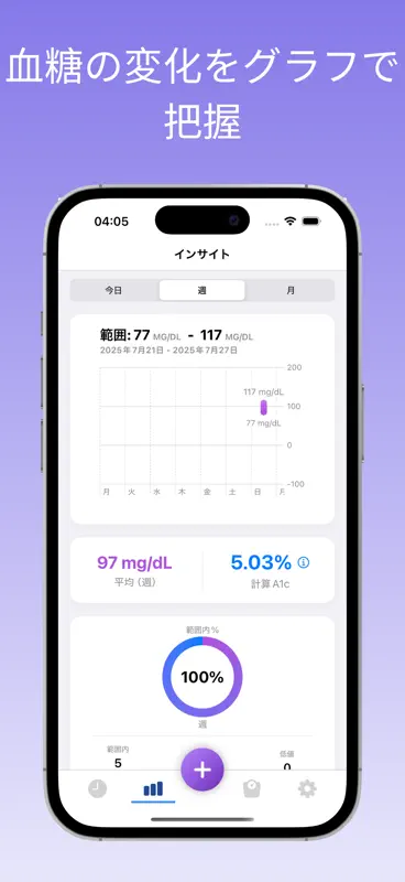 血糖値記録 SugarNote screenshot 6 of 10