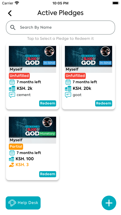 Capstone Faith Ministry Screenshot