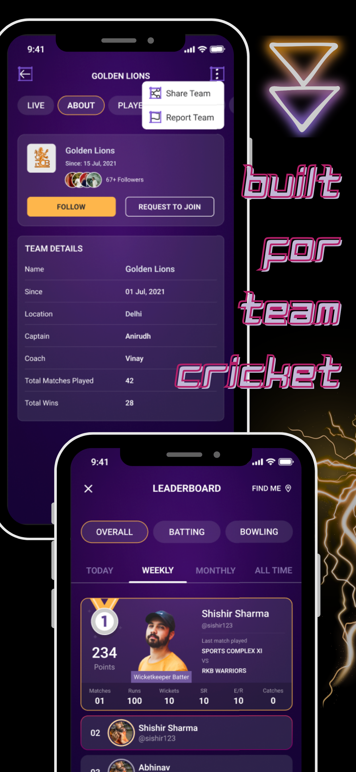 GullyBall: Live Cricket Scores