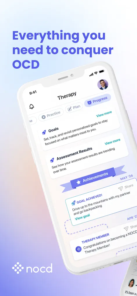 NOCD: OCD Therapy and Tools - Health & Fitness App | MWM