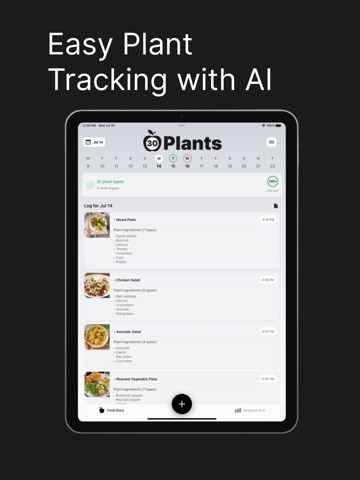 30 PLANTS: Eat Better iPad screenshot