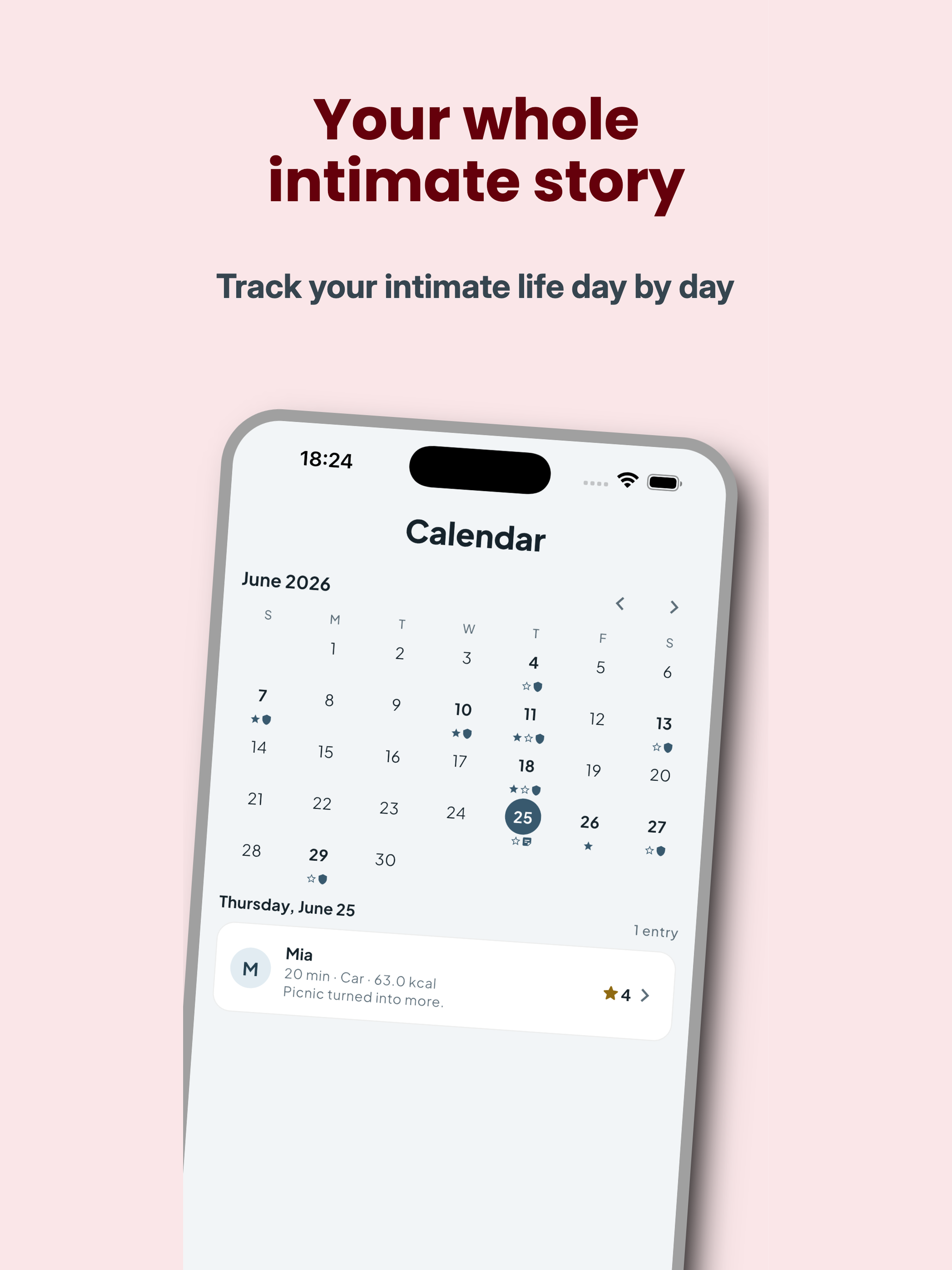 Intimassy - Intimacy Tracker screenshot 11
