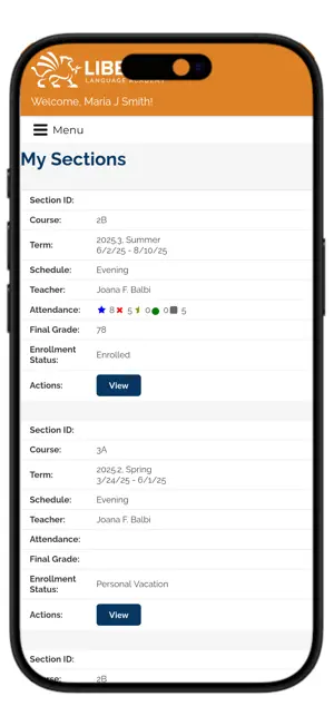 Athena: Liberty Language Acad screenshot 3