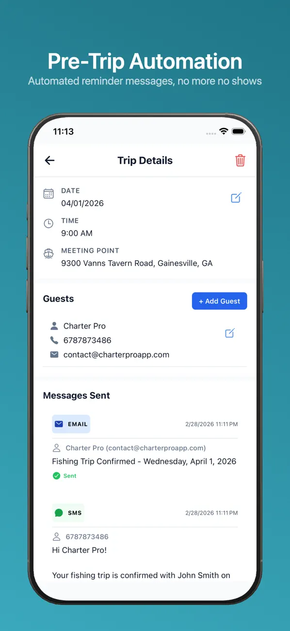 Screenshot #3 pour Charter Pro