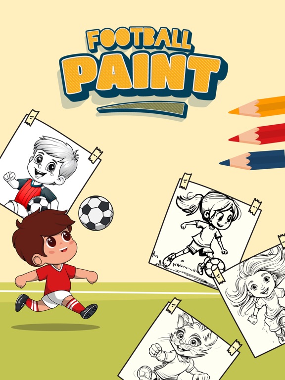 Screenshot #4 pour Pages de football de peinture