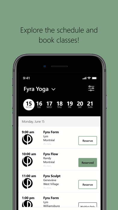 Fyra Yoga Screenshot