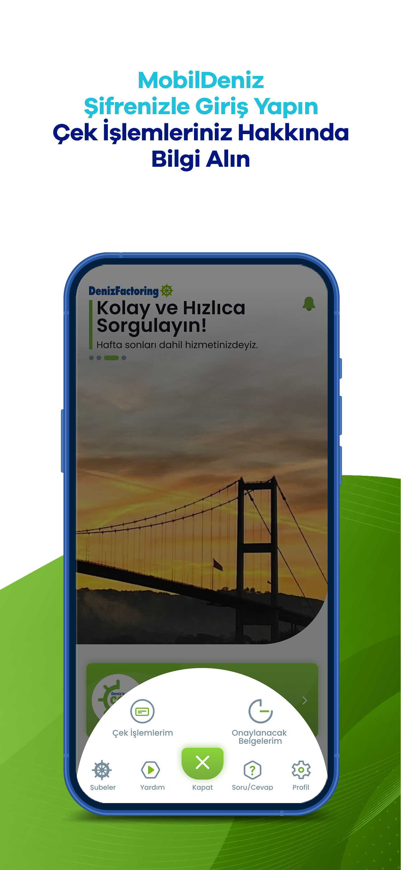 Deniz'e Çek Gönder