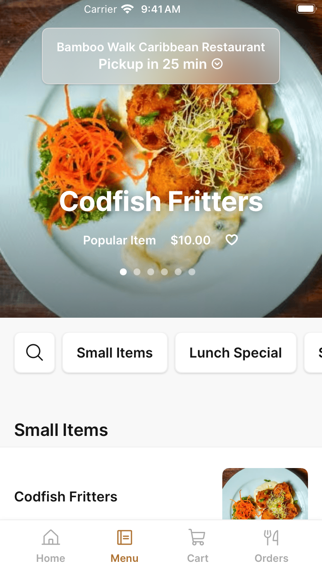 App screenshot