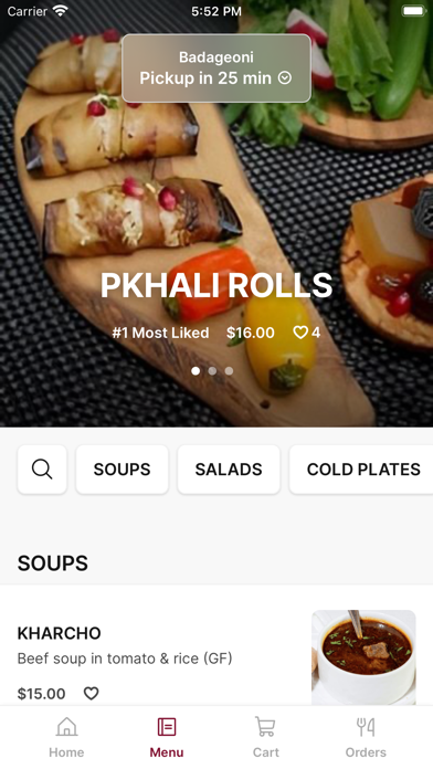 Badageoni iPhone screenshot 2 - Food & Drink app